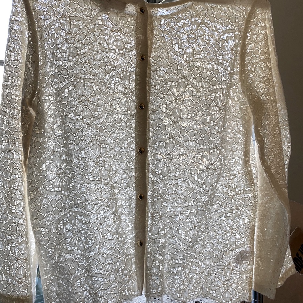 White blouse XS